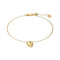 Sif Jakobs 18k Gold Plated Lauria Parvus Bracelet SJ-B009-YG