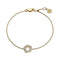 14k Yellow Gold Brina Diamond Bracelet SJ-B2533-WD-YG featuring a polished surface with lab-grown diamonds, showcasing a luxurious and elegant design, perfect as a statement bracelet.