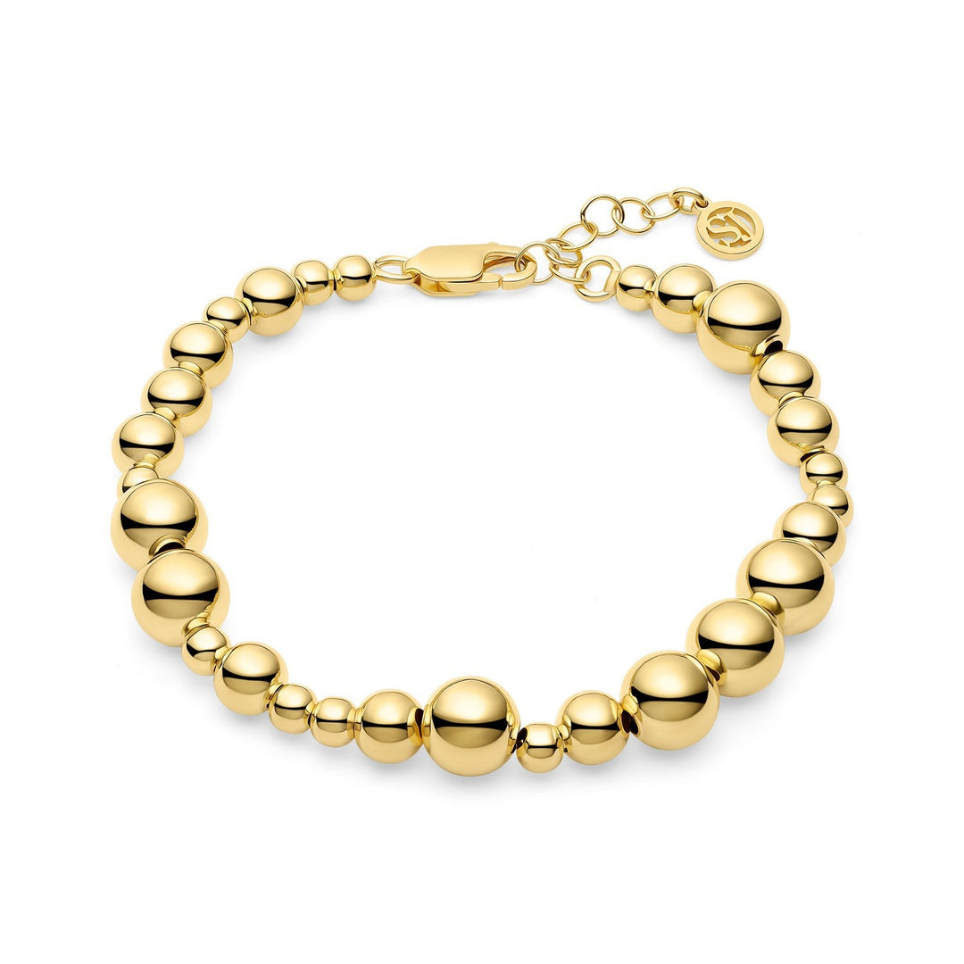 Sif Jakobs 18K gold plated Bormio Grande Bracelet SJ-B2598-YG