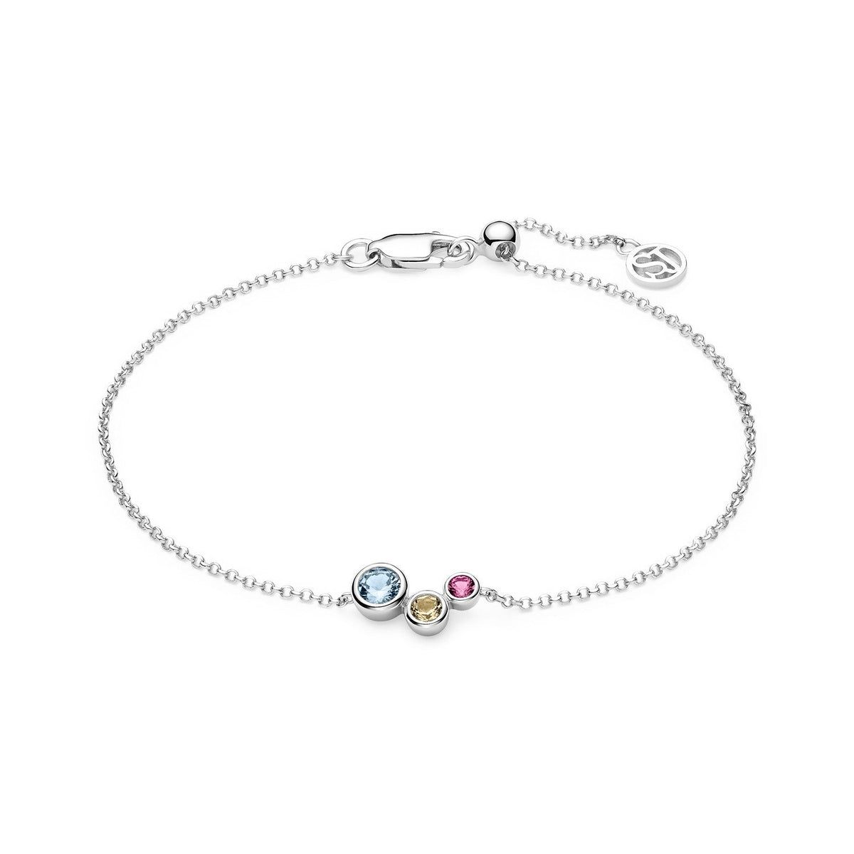 Sif Jakobs 925 Sterling Silver Sardinien Tre Bracelet SJ-B2731-XCZ