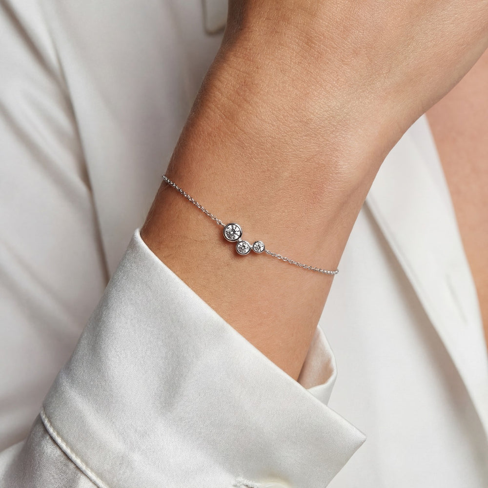 Sif Jakobs 925 Sterling Silver Sardinien Tre Bracelet SJ-B2731-XCZ