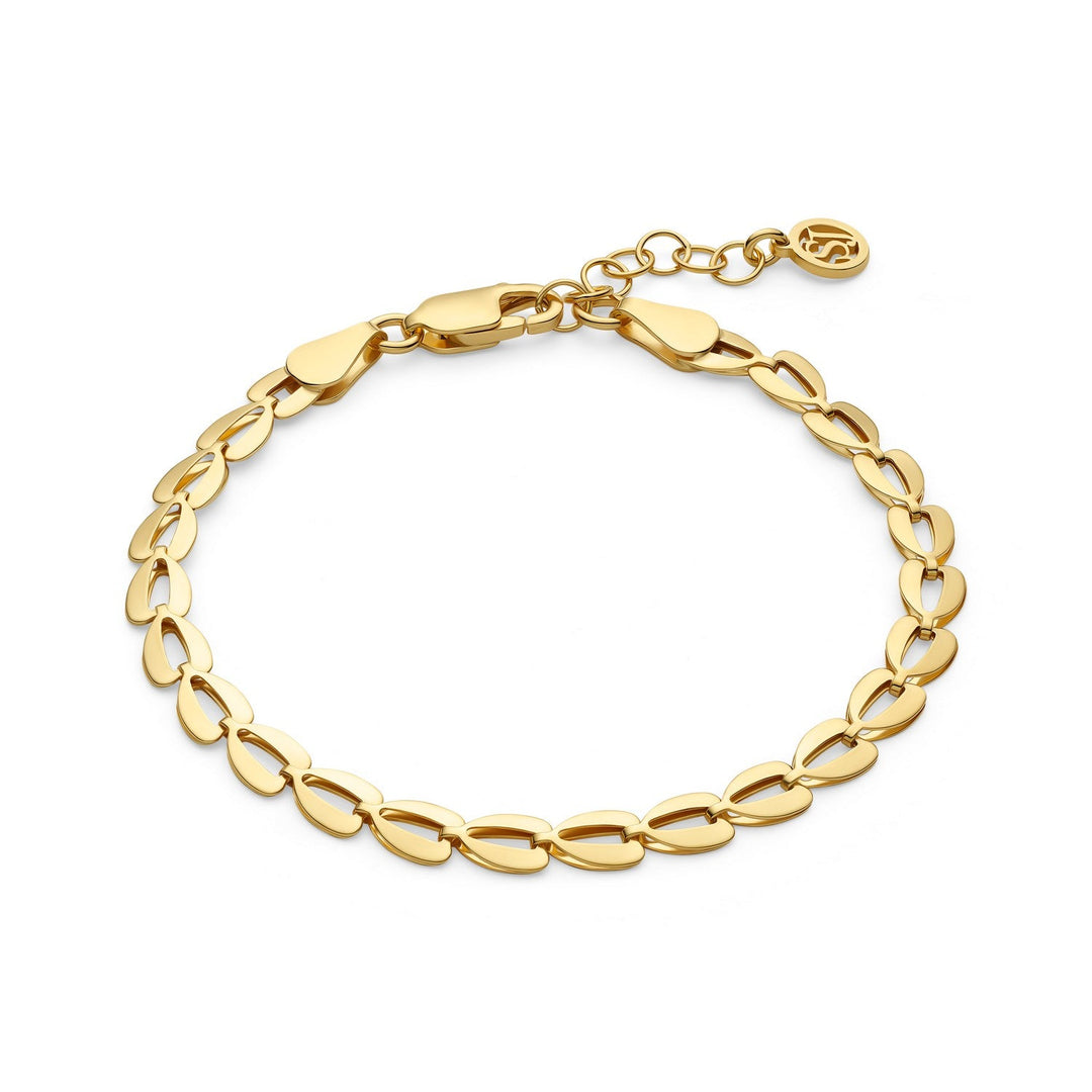 Sif Jakobs 18K gold plated Heartbeat Bracelet SJ-B2752-YG