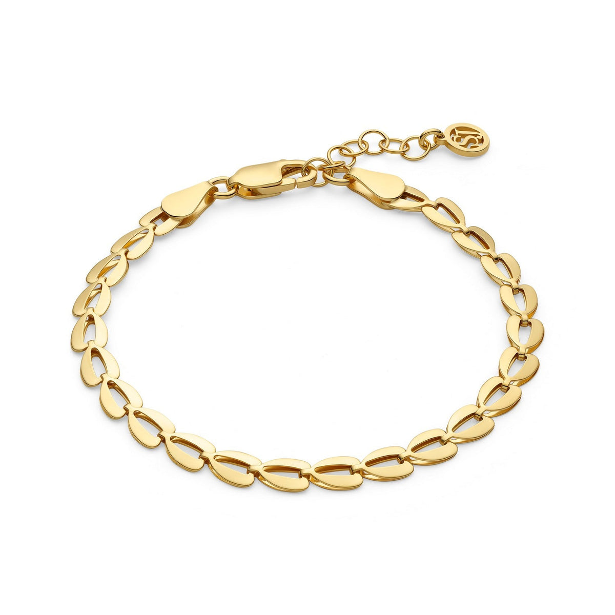 Sif Jakobs 18K gold plated Heartbeat Bracelet SJ-B2752-YG