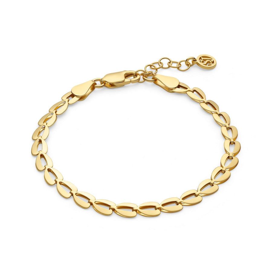 Sif Jakobs 18K gold plated Heartbeat Bracelet SJ-B2752-YG
