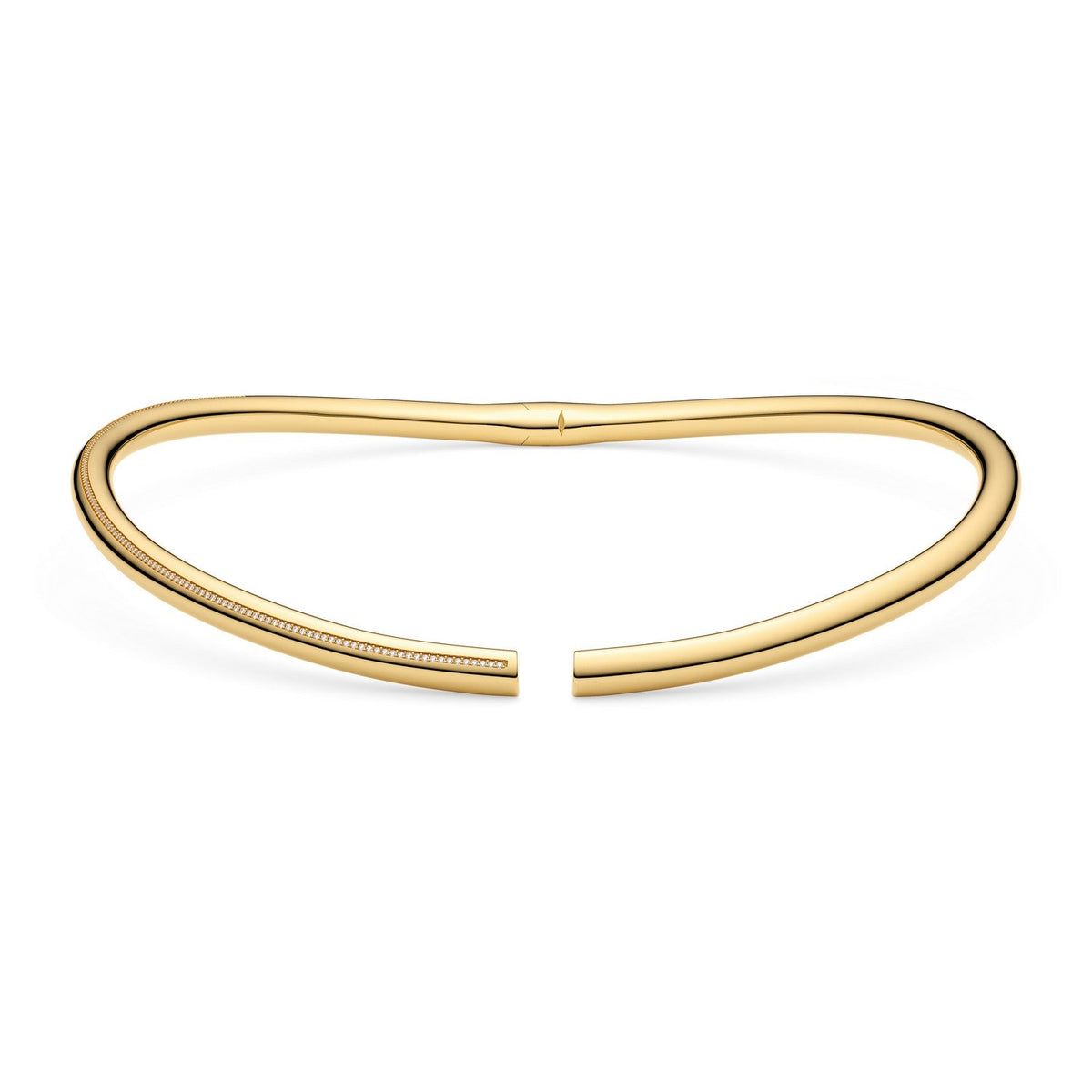 Sif Jakobs 18K gold plated Palermo Neckring  SJ-CH2588-CZ-YG