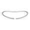 Sif Jakobs 925 Sterling Silver Palermo Neckring  SJ-CH2588-CZ