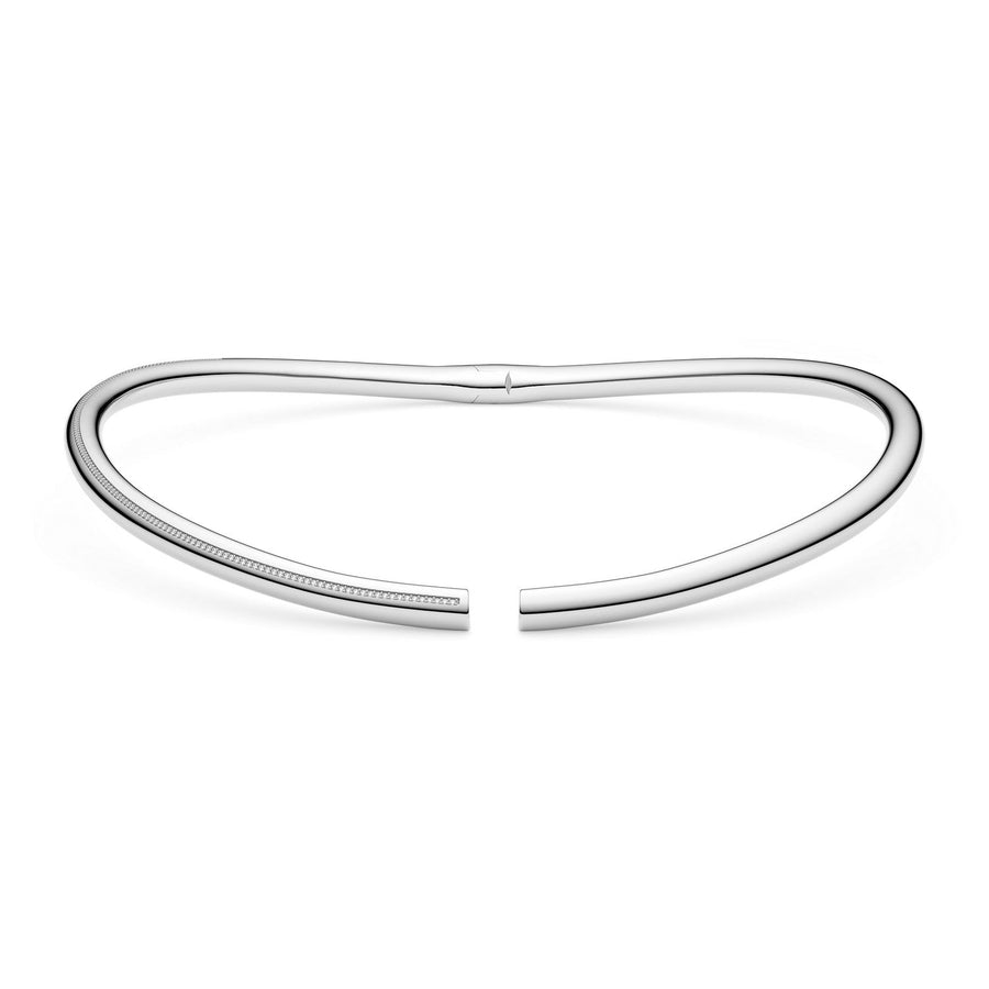 Sif Jakobs 925 Sterling Silver Palermo Neckring  SJ-CH2588-CZ