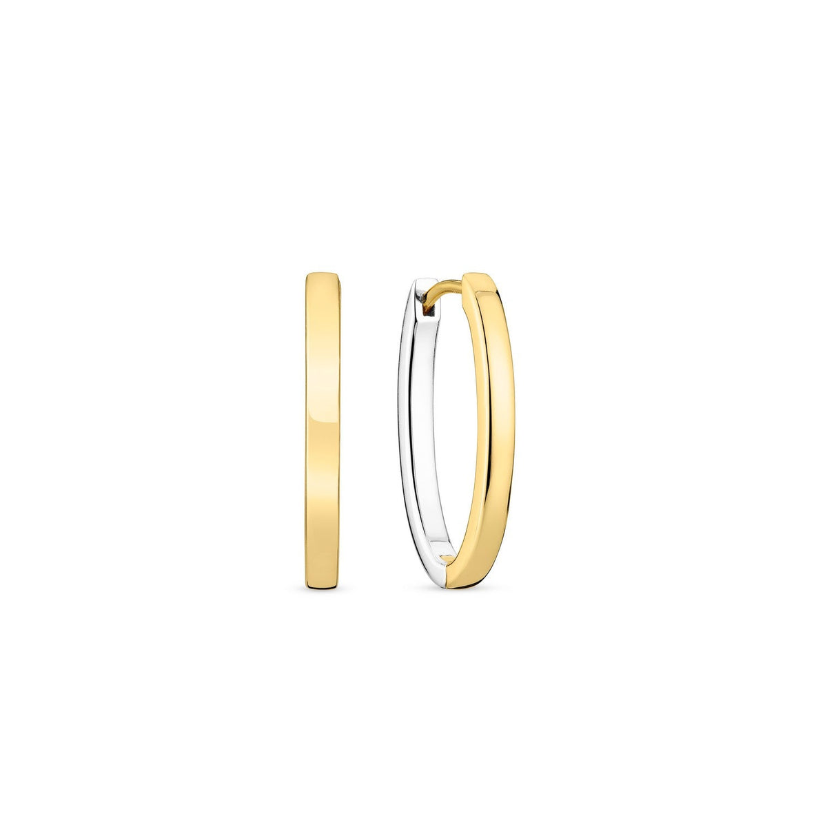Sif Jakobs 18K gold plated Ellisse Pianura Piccolo Earrings SJ-E2312-2YG