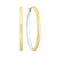 Sif Jakobs 18K gold plated Ellisse Pianura Medio Earrings SJ-E2313-2YG