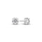 14k White Gold Venice Piccolo Diamond Earrings SJ-E2501-WD-WG, stunning solitaire earrings featuring 0.22 ct round brilliant cut lab-grown diamonds, designed for a radiant sparkle, perfect luxury earrings.