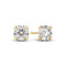 14k Yellow Gold Venice Grande Diamond Earrings SJ-E2503-WD-YG, luxurious earrings featuring polished 14k yellow gold and 1.00 ct round brilliant cut lab-grown diamonds.