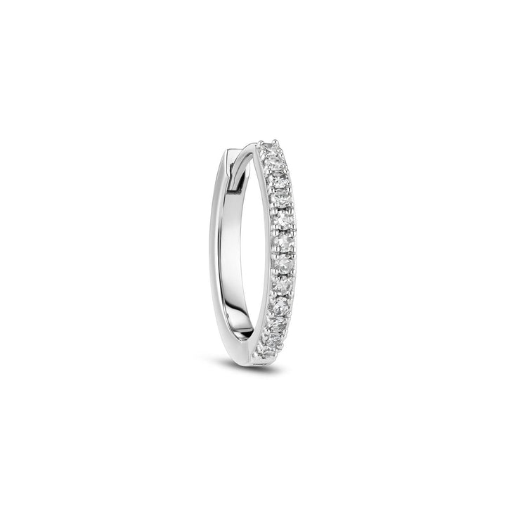 14k White Gold Alba Medio Diamond Earrings SJ-E2511-WD-WG