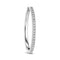 Elegant 14k White Gold Alba X-Grande Diamond Earrings SJ-E2513-WD-WG featuring a streamlined profile with seamless diamond embellishments, luxurious earrings for any occasion.