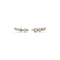 Luxury 14k Yellow Gold Tiara Piccolo Diamond Earrings SJ-E2518-WD-YG featuring 0.48 ct of radiant lab-grown diamonds, perfect for any elegant occasion. Enhance your jewelry collection with these stunning earrings.