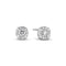 14k White Gold Rome Diamond Earrings SJ-E2555-WD-WG featuring stunning round brilliant cut lab-grown diamonds, elegant and luxurious earrings that radiate sparkle.