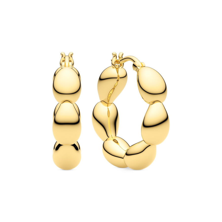 Sif Jakobs 18K gold plated Goccia Cerchietto Piccolo Earrings SJ-E2596-YG