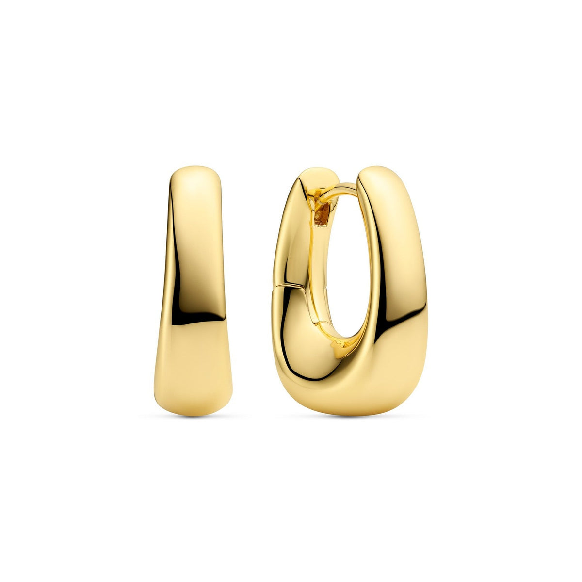 Sif Jakobs 18K gold plated Borsa Pianura Piccolo Earrings SJ-E2620-YG