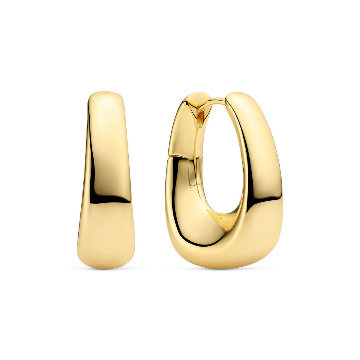 Sif Jakobs 18K gold plated Borsa Pianura Grande Earrings SJ-E2621-YG