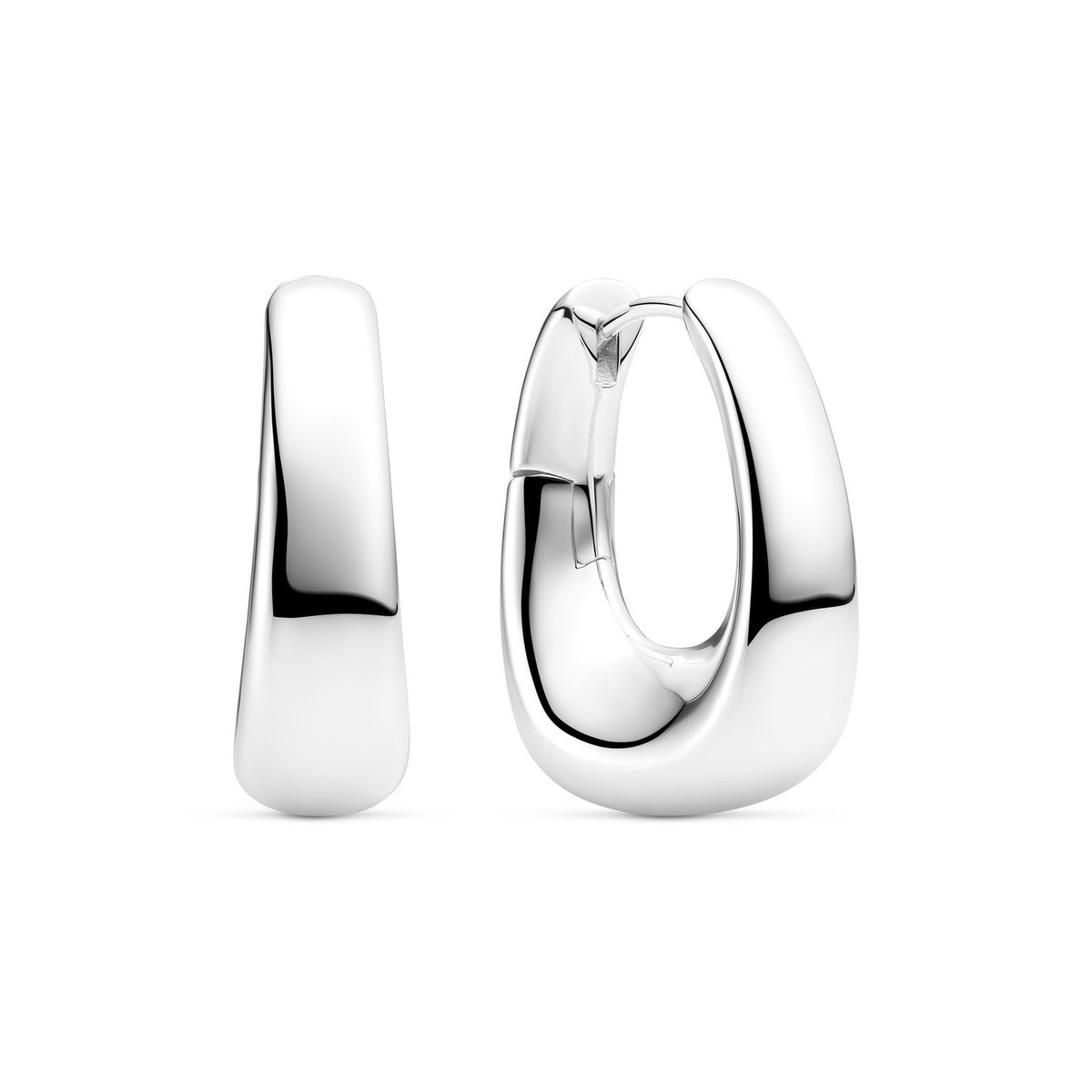 Sif Jakobs 925 Sterling Silver Borsa Pianura Grande Earrings SJ-E2621