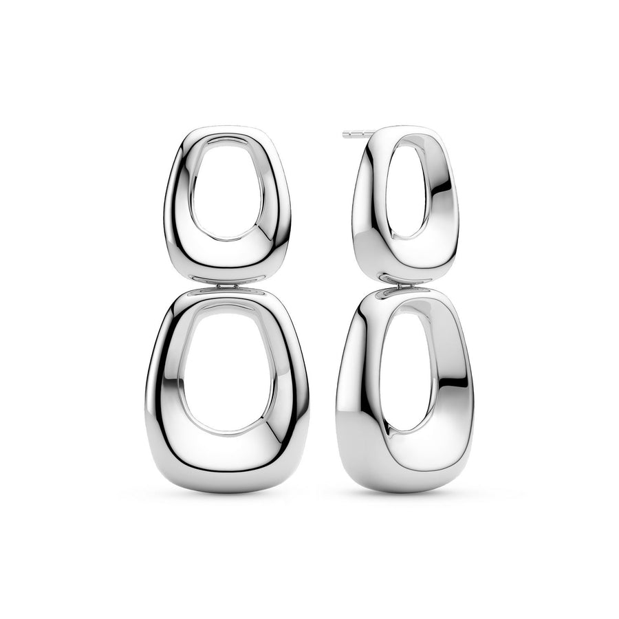 Sif Jakobs 925 Sterling Silver Borsa Due Earrings SJ-E2622