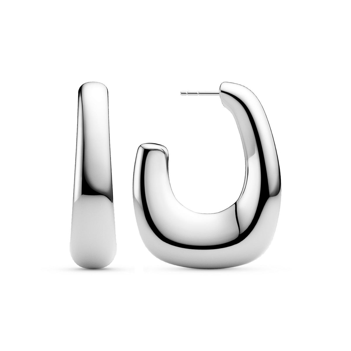 Sif Jakobs 925 Sterling Silver Borsa X-Grande Earrings SJ-E2623