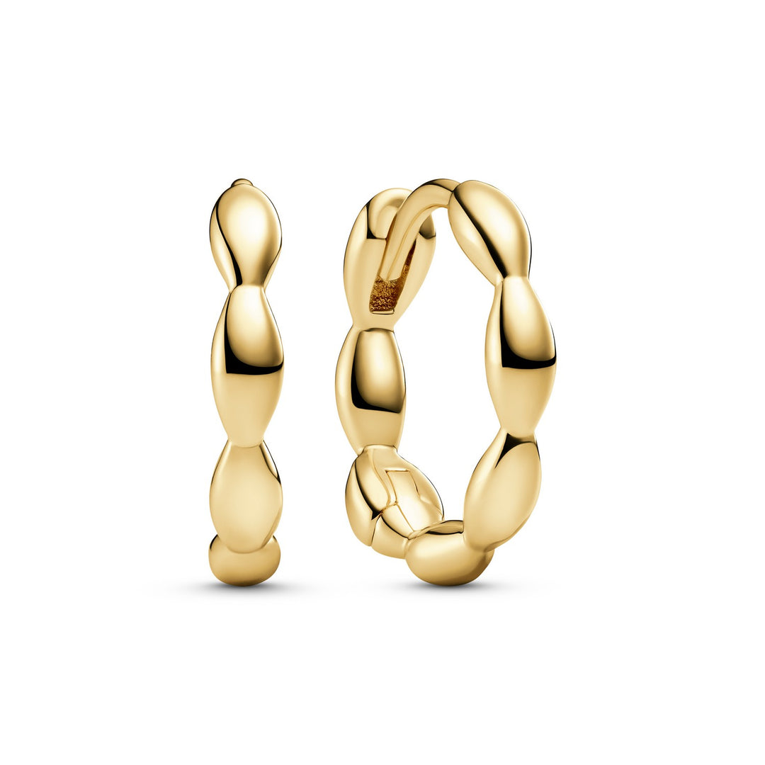 18k Gold Plated Gocciolina Creolo Earrings SJ-E2627-YG