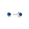 Sterling Silver Blue Zirconia Sarzana Uno Earrings SJ-E2629-BL