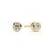 Sif Jakobs 18k Gold Plated Sardinien Uno Earrings SJ-E2630-CZ-YG