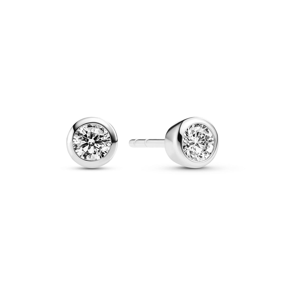 Sif Jakobs 925 Sterling Silver Sardinien Uno Earrings SJ-E2630-CZ
