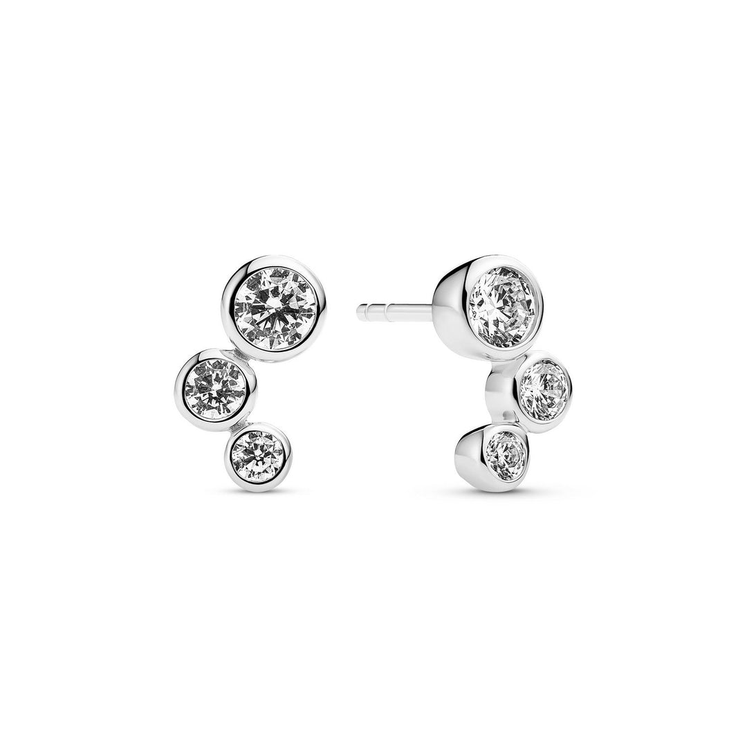 Sif Jakobs 925 Sterling Silver Sardinien Tre Earrings SJ-E2631-CZ