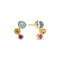 Sif Jakobs 18k Gold Plated Sardinien Tre Earrings SJ-E2631-XCZ-YG