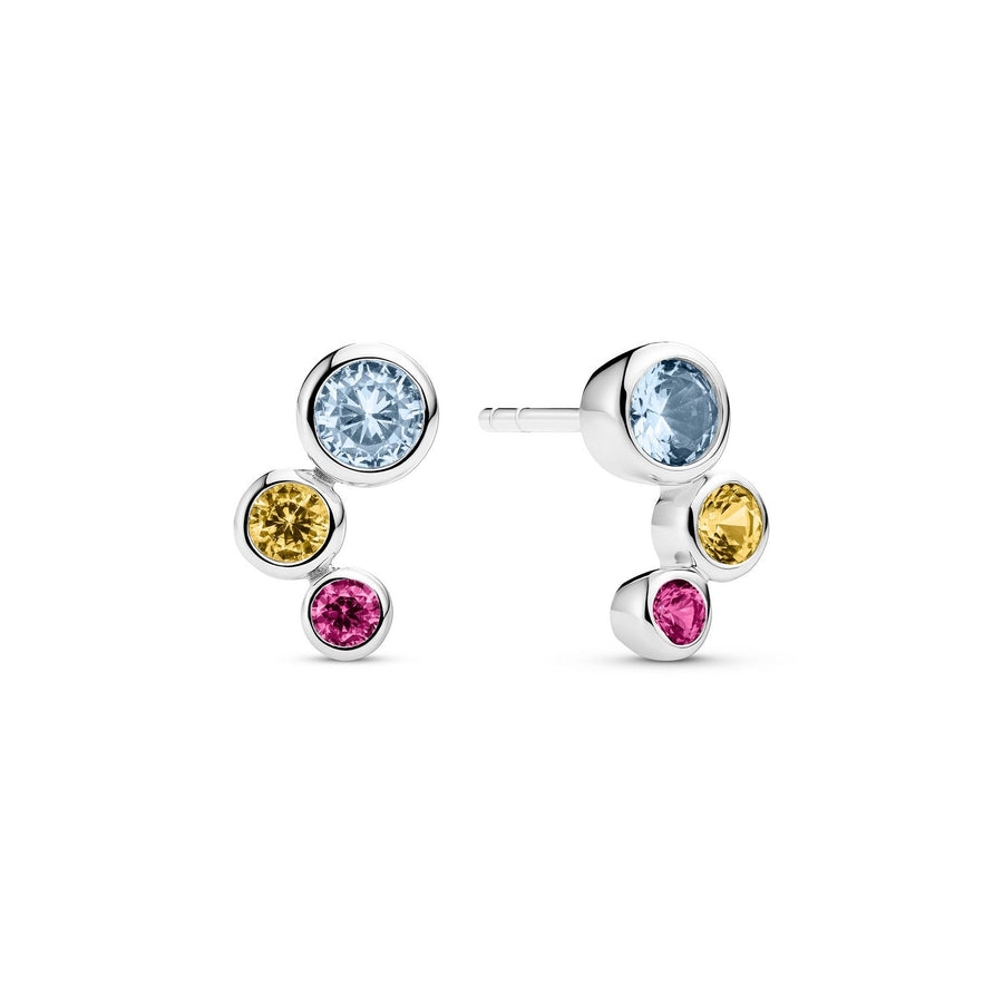 Sif Jakobs 925 Sterling Silver Sardinien Tre Earrings SJ-E2631-XCZ