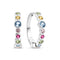 Sif Jakobs 925 Sterling Silver Sardinien Creolo Earrings SJ-E2669-XCZ