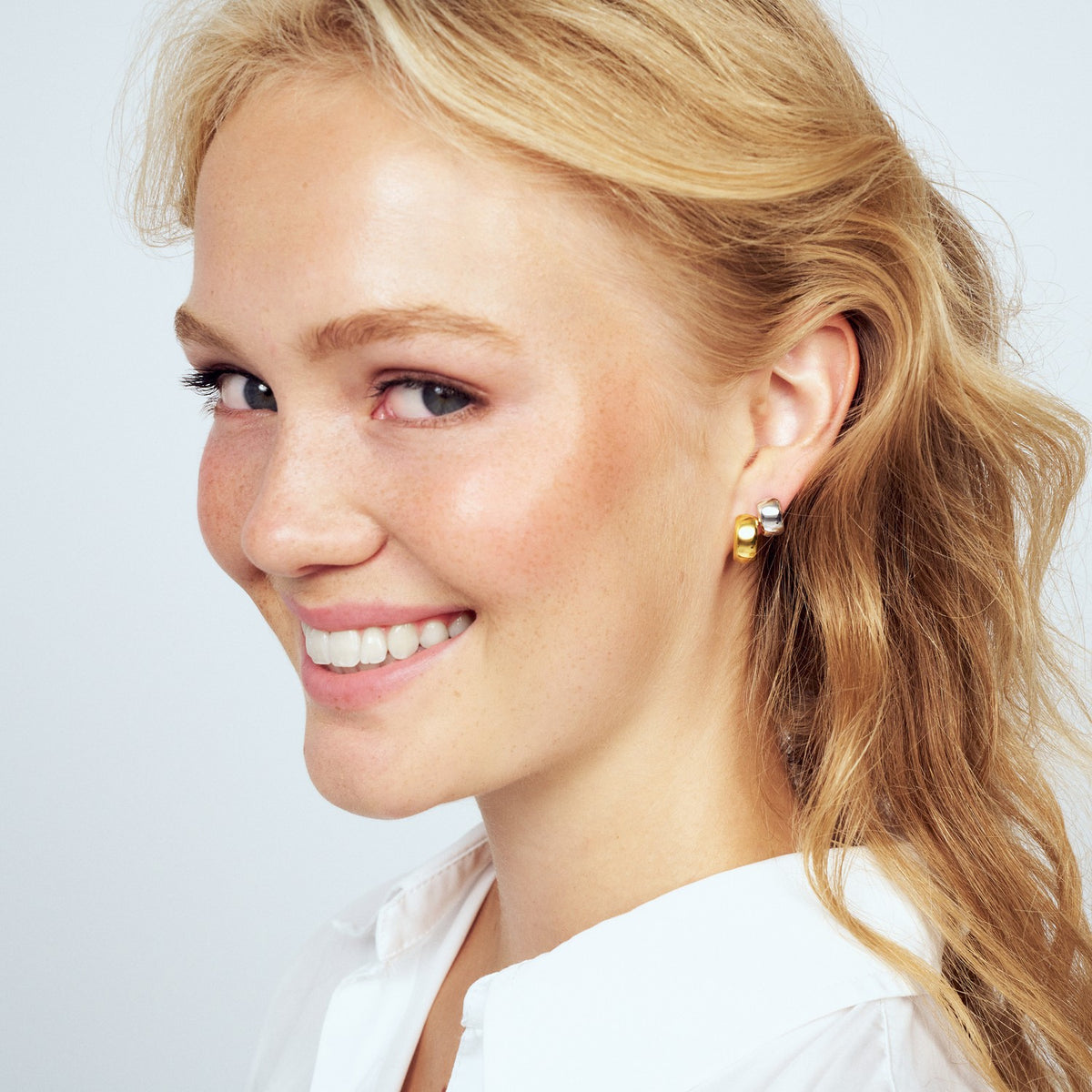 Sterling Silver Largo Piccolo Earrings SJ-E2714