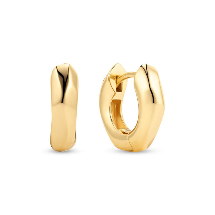 18K Gold Plated Roccia Earrings SJ-E2724-YG