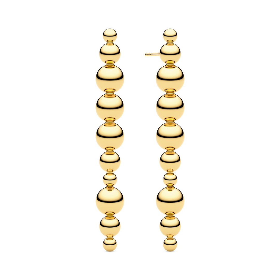 Sif Jakobs 18K gold plated Bormio Lungo Earrings SJ-E2740-YG