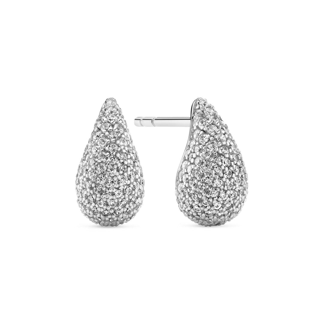 Sif Jakobs 925 Sterling Silver Goccia Calare Piccolo Earrings SJ-E2752-CZ