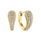 Sif Jakobs 18K gold plated Goccia Circolo Earrings SJ-E2753-CZ-YG