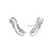 Sif Jakobs 925 Sterling Silver Ellera Waves Altro Earrings SJ-E2759-CZ