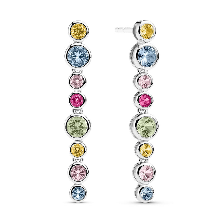 Sif Jakobs 925 Sterling Silver Sardinien Lungo Piccolo Earrings SJ-E2770-XCZ