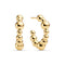 Sif Jakobs 18k Gold Plated Bormio Circolo Piccolo Earrings SJ-E2778-YG