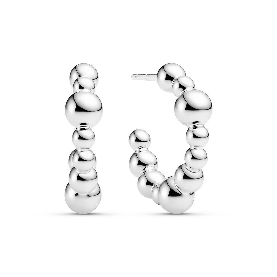 Sif Jakobs 925 Sterling Silver Bormio Circolo Piccolo Earrings SJ-E2778