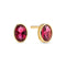 Sif Jakobs 18k Gold Plated Sardinien Ovale Earrings SJ-E2795-PKCZ-YG