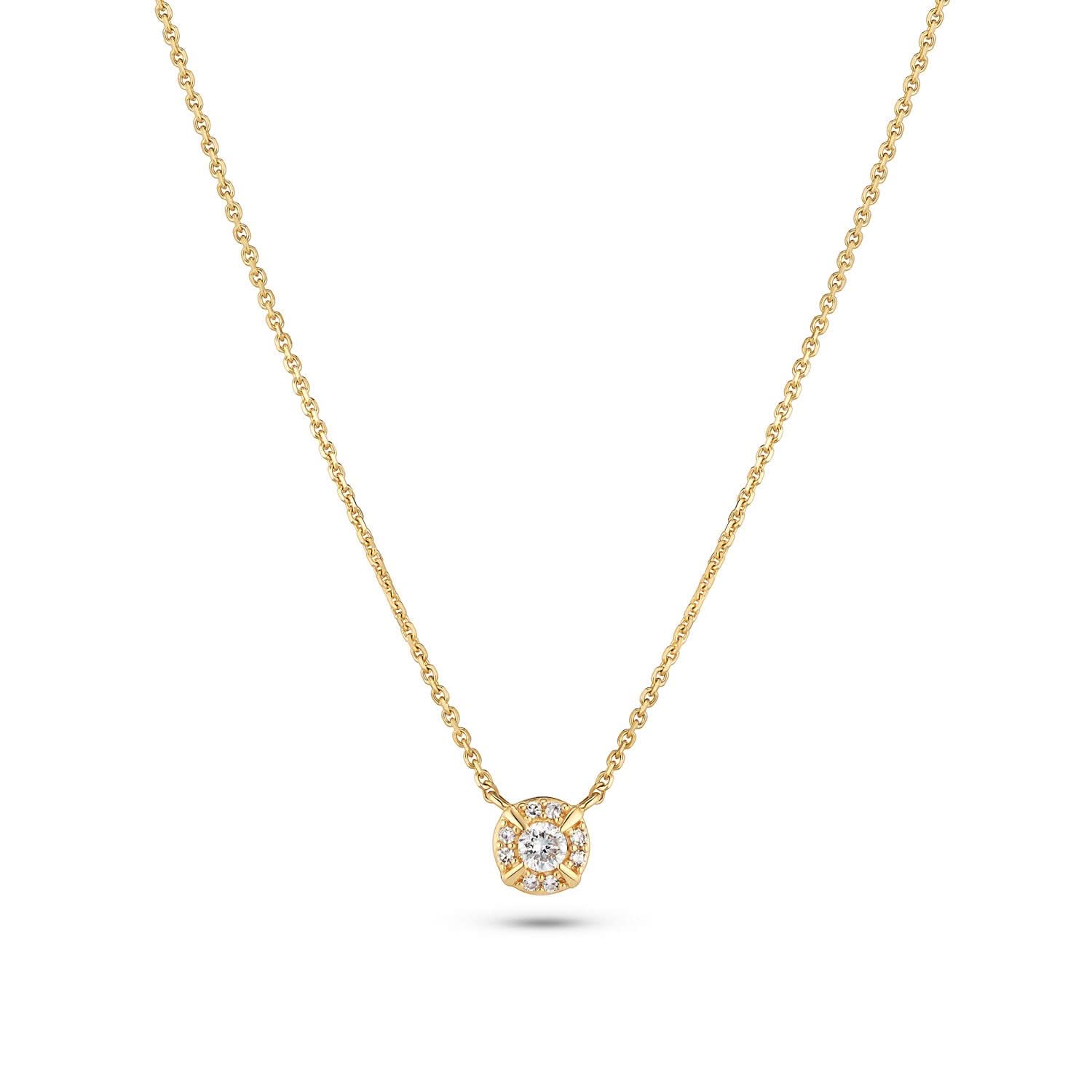 14k White Gold + Gold Rome Diamond Necklace SJ-N2555-WD-WG-YG, featuring a delicate chain and a sparkling lab-grown diamond pendant, epitomizing luxury in fine jewelry. Perfect for elegant occasions, this Necklace showcases exquisite craftsmanship.