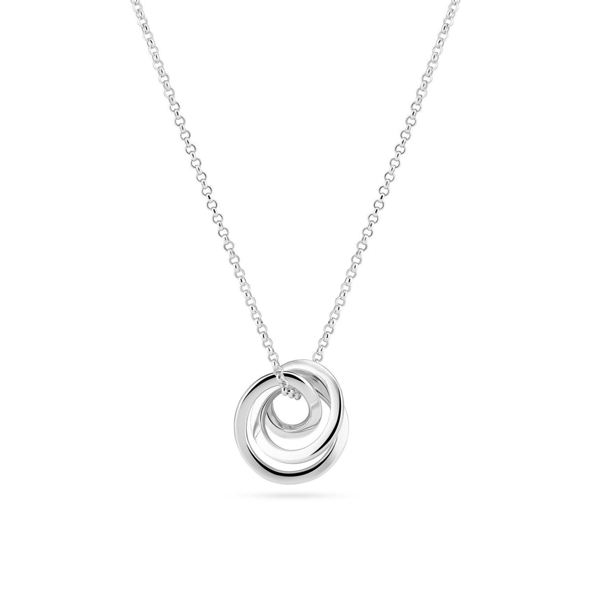 Sif Jakobs 925 Sterling Silver Spirale Pianura Piccolo Necklace SJ-N2588