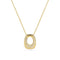 Sif Jakobs 18K gold plated Borsa Piccolo Necklace SJ-N2620-CZ-YG