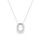 Sif Jakobs 925 Sterling Silver Borsa Piccolo Necklace SJ-N2620-CZ