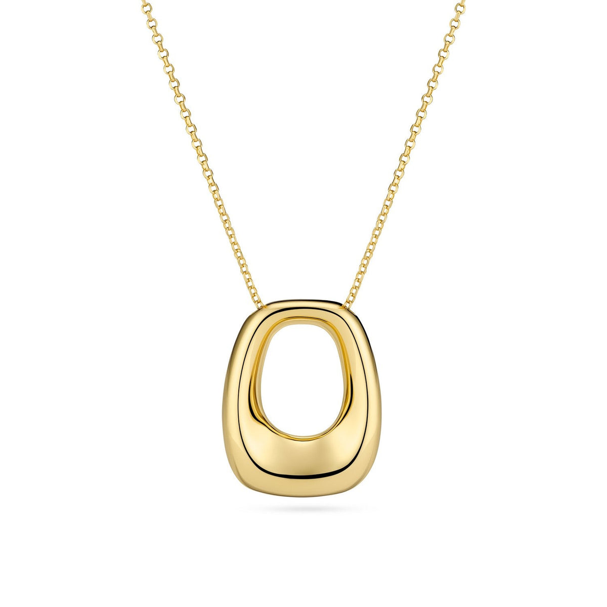 Sif Jakobs 18K gold plated Borsa Pianura Grande Necklace SJ-N2621-YG