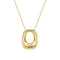 Sif Jakobs 18K gold plated Borsa Pianura Grande Necklace SJ-N2621-YG