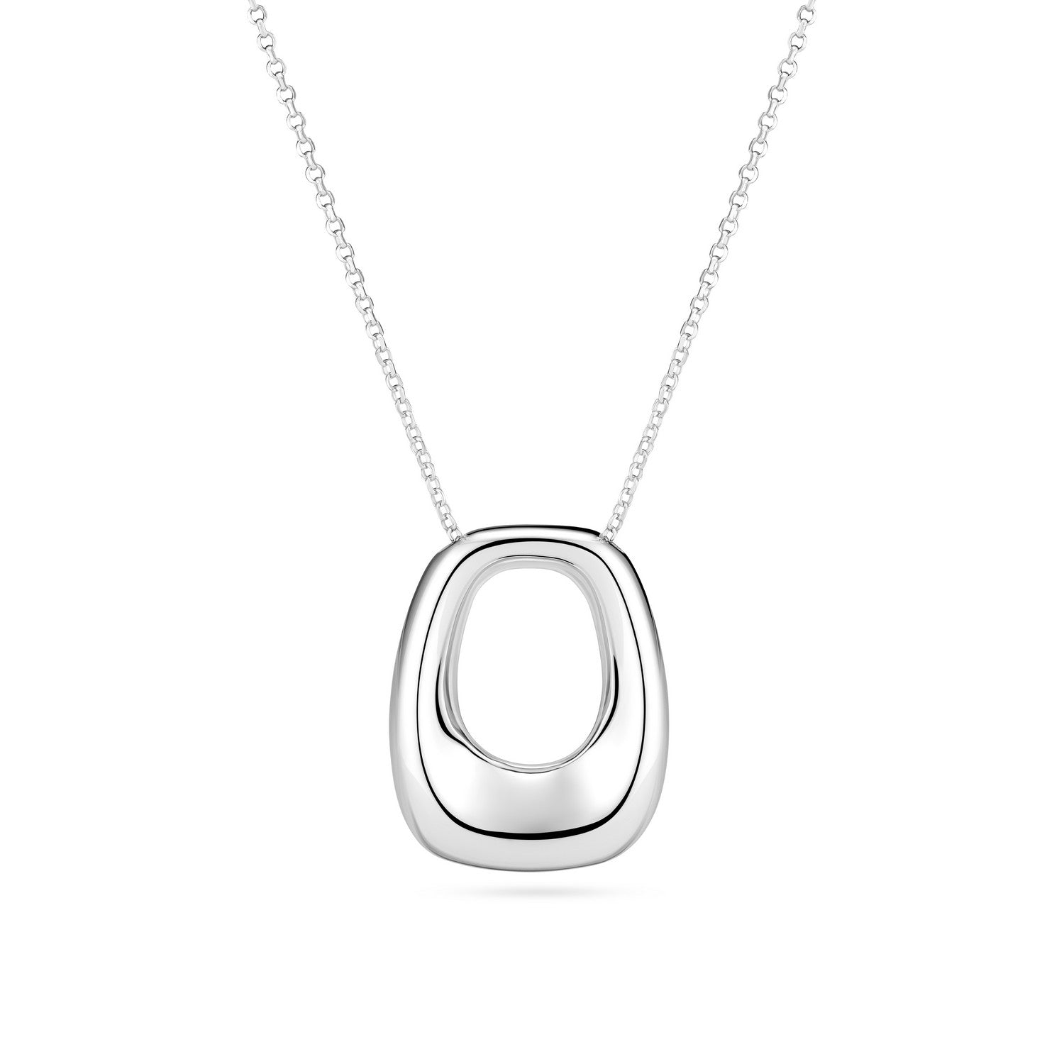 Sif Jakobs 925 Sterling Silver Borsa Pianura Grande Necklace SJ-N2621